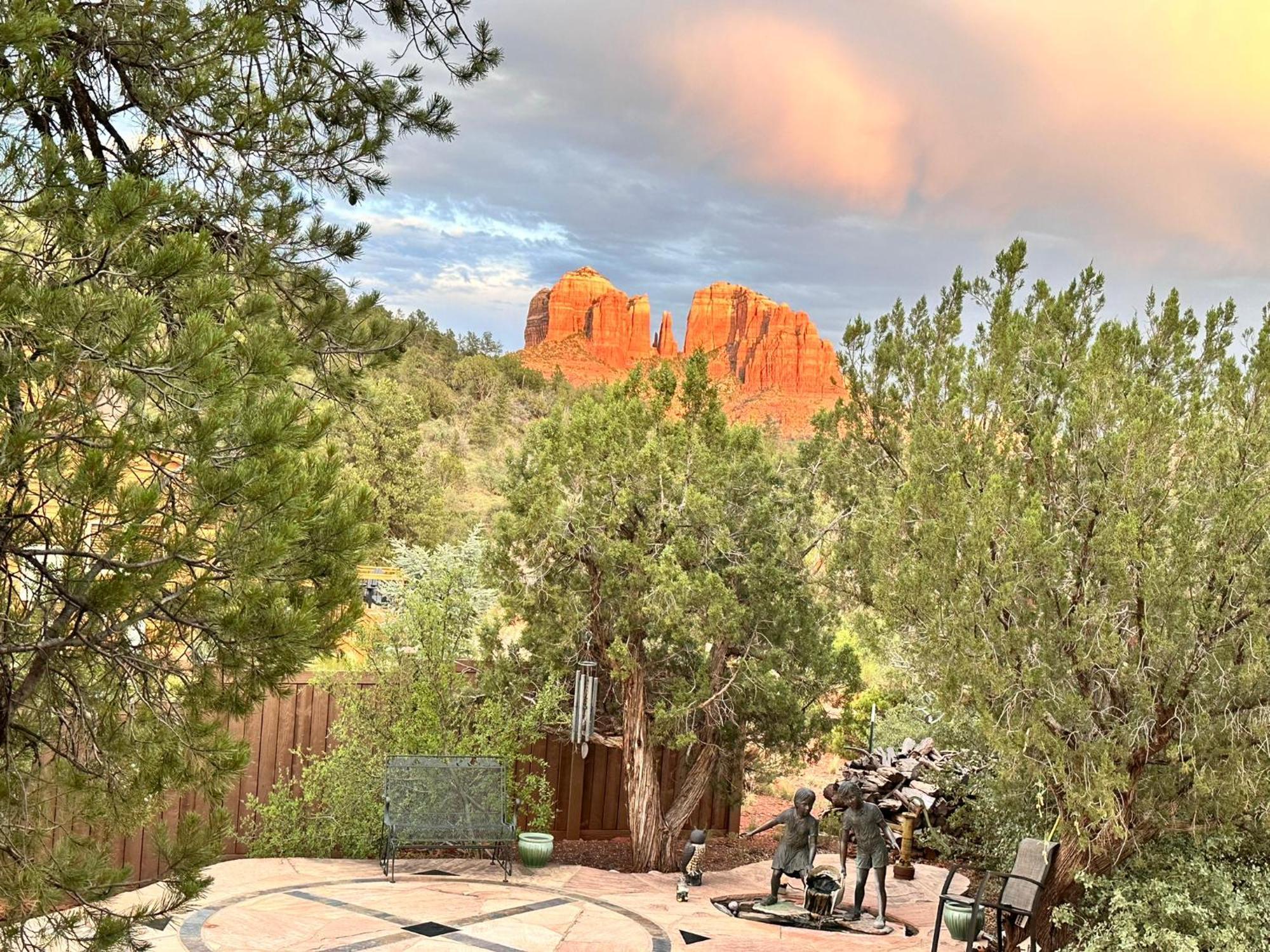 Cathedral Casita At Sedona Cathedral Hideaway Llc Villa Kültér fotó